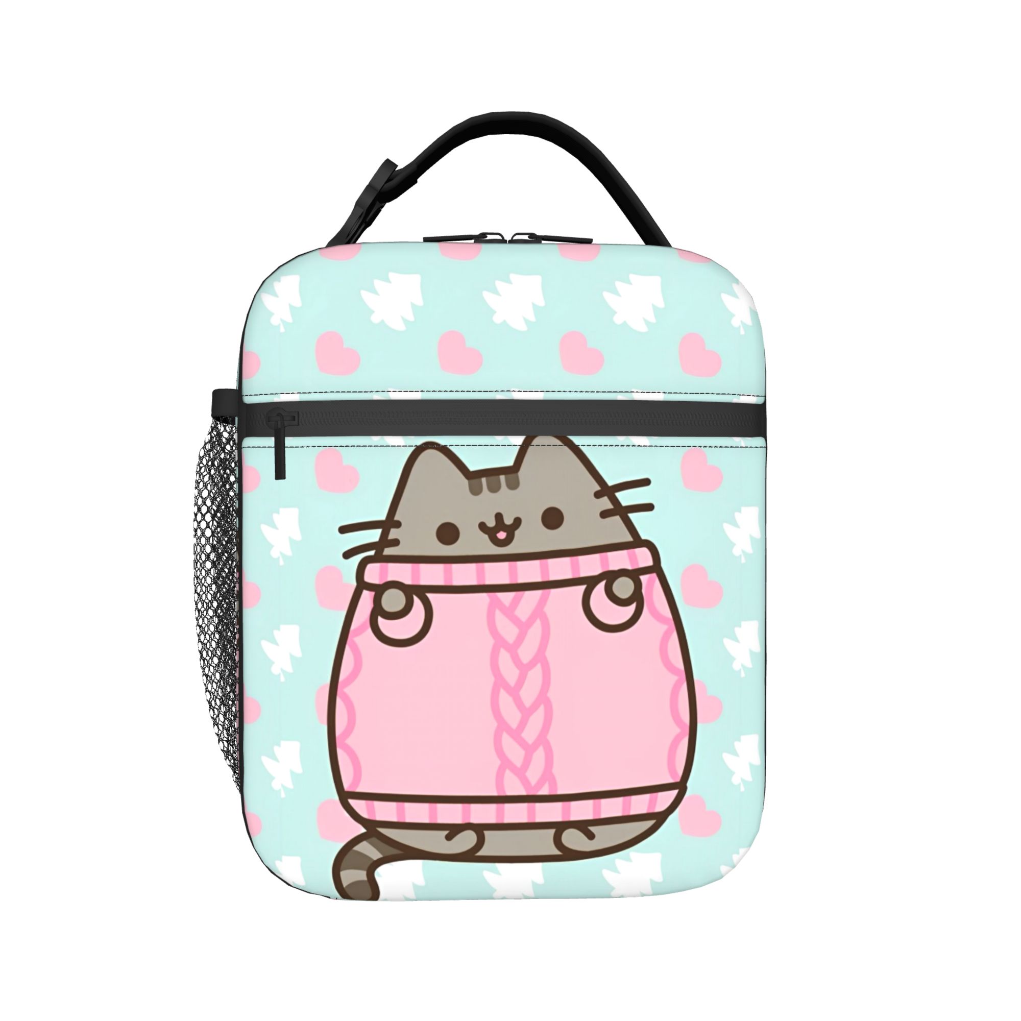 Food Storage In Cooler - Cute Cat Insulated Lunch Bags Portable