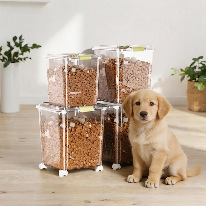 Dog Food Storage Xl - Pet Food Storage Bucket Sealed Dry