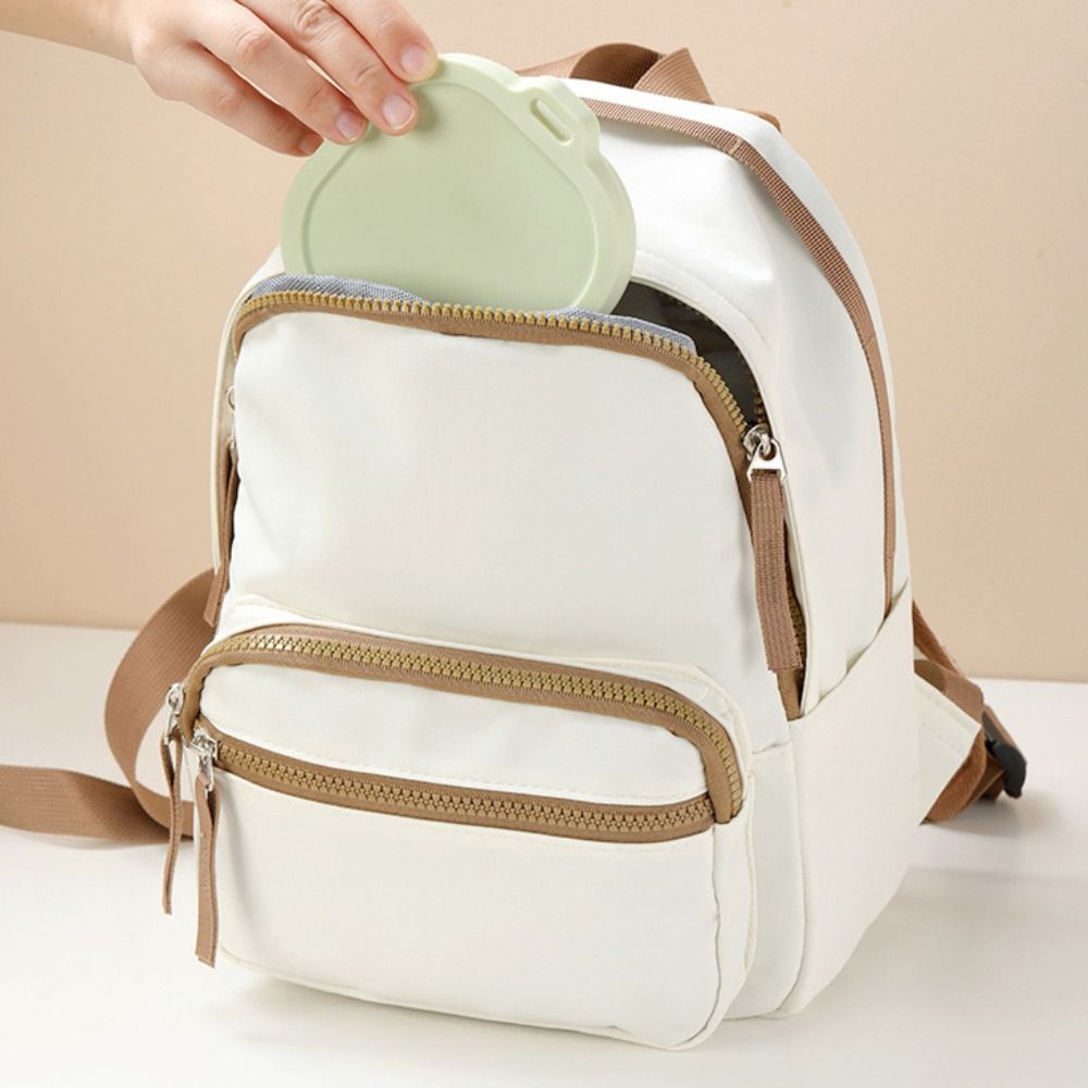 Food Storage Not Plastic - Large Capacity 400ml Foldable Lunch Box