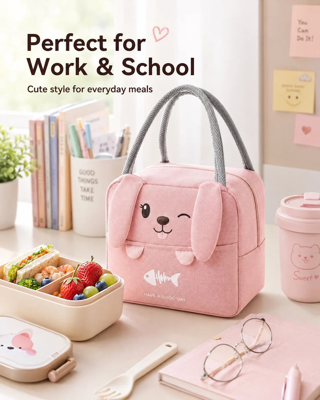 Food Storage In Cooler - Portable Cartoon Thermal Cooler Bag Insulated