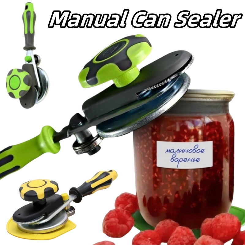Food Storage Not Plastic - Manual Can Seamer for Home Kitchen