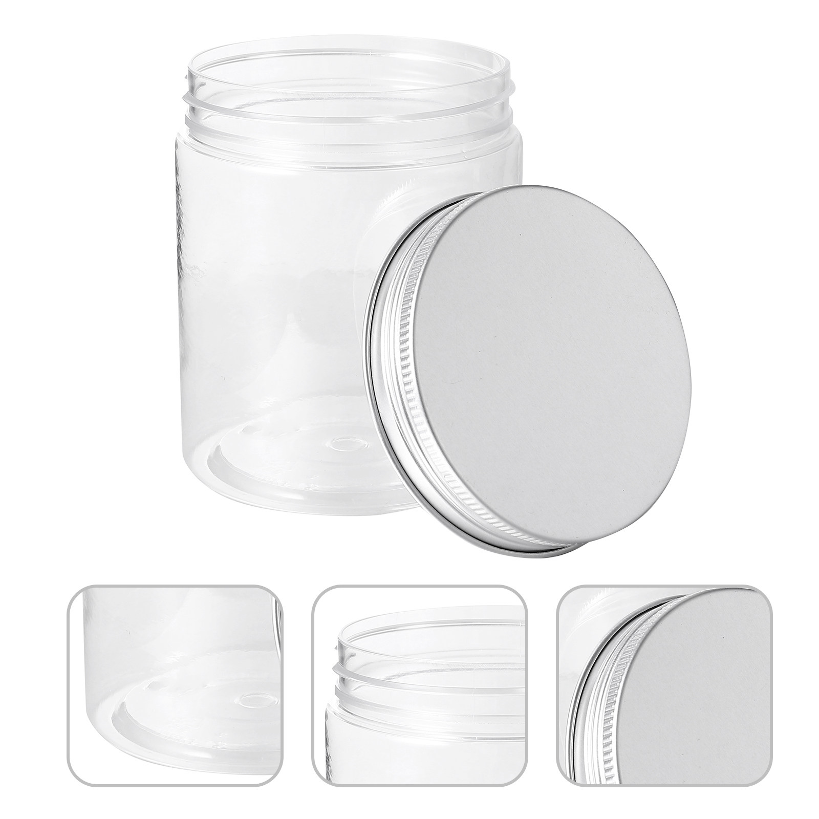 Food Storage Plastic Container - 12Pcs Plastic Storage Jars Sealed Containers