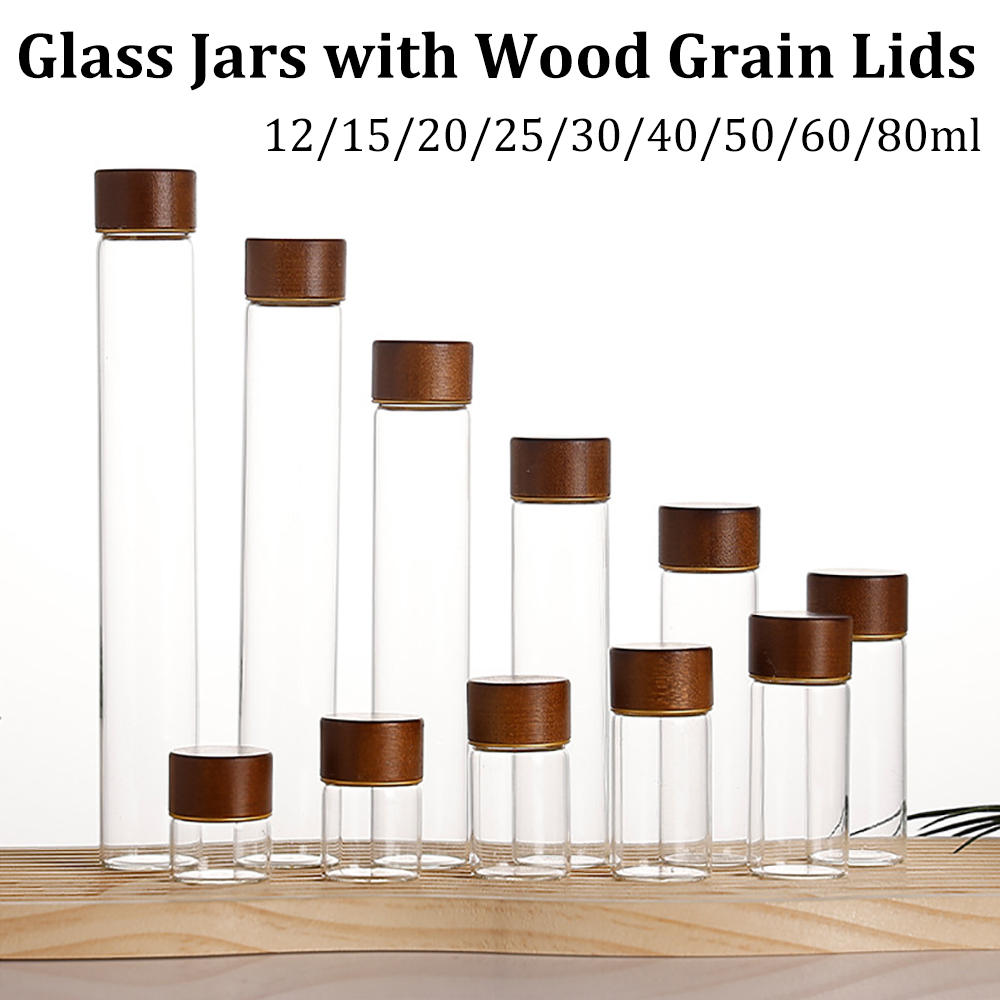 Glass Meal Prep Container - Glass Spice Jars Seasoning Containers Small