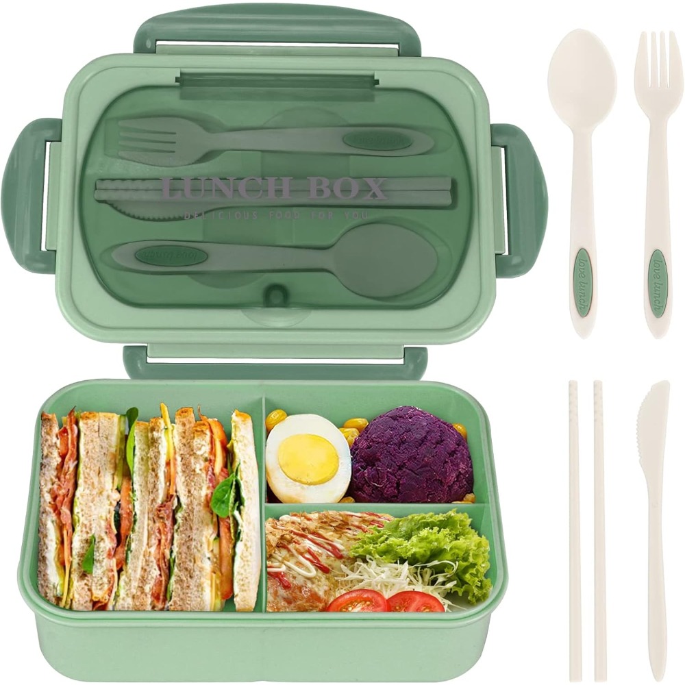 1200ML Bento Lunch Box For Adu - Glass Meal Prep Container review and price