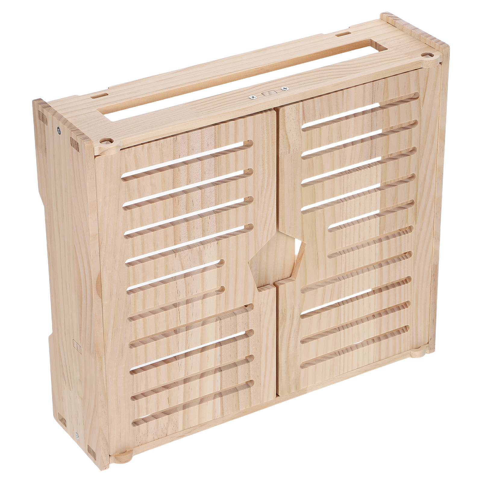 2-Layer Wood WiFi Router Stora - Food Storage Boxes review and price