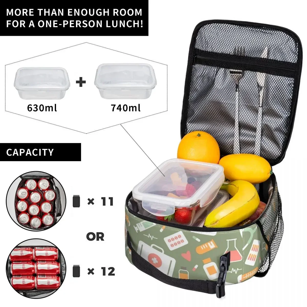 Nurse Healthcare Pattern Merch - Food Storage In Cooler review and price