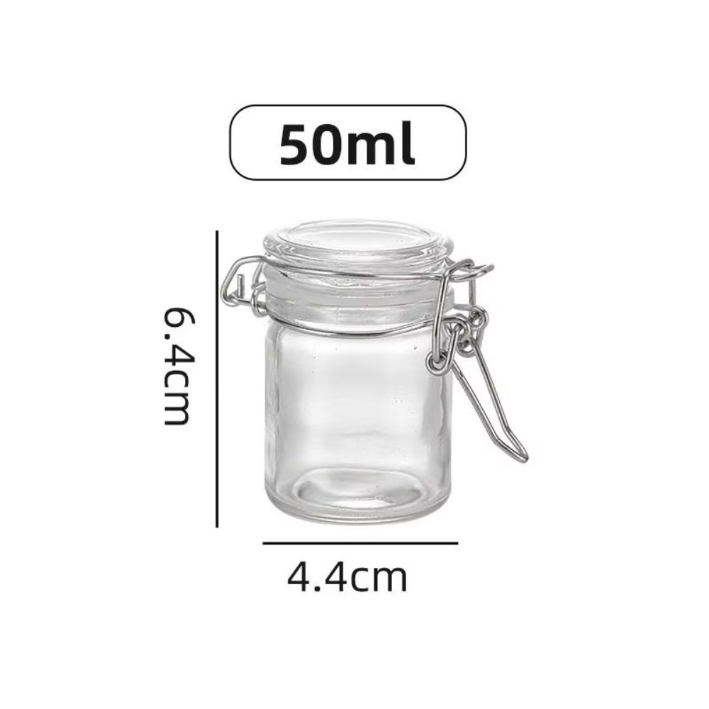 50/100ml Glass Sealed Jar Airt - Food Storage Glass Set review and price