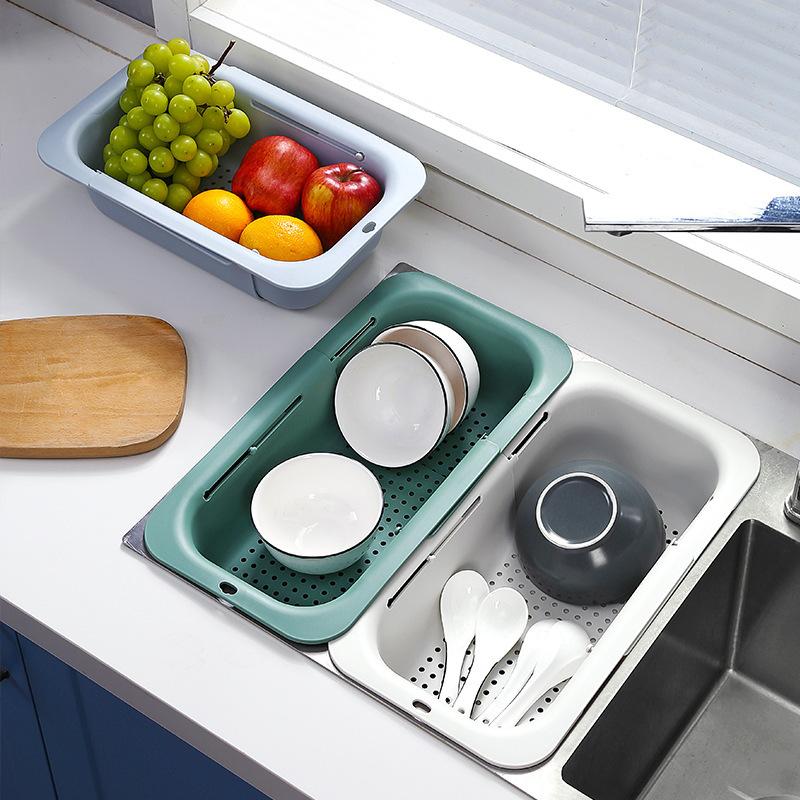 【HMA】Telescopic Drain Basket,  - Food Storage Non Toxic review and price