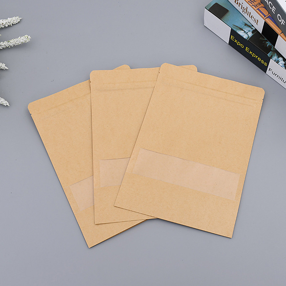 50Pcs Eco Friendly Kraft Paper - Food Storage Bag review and price