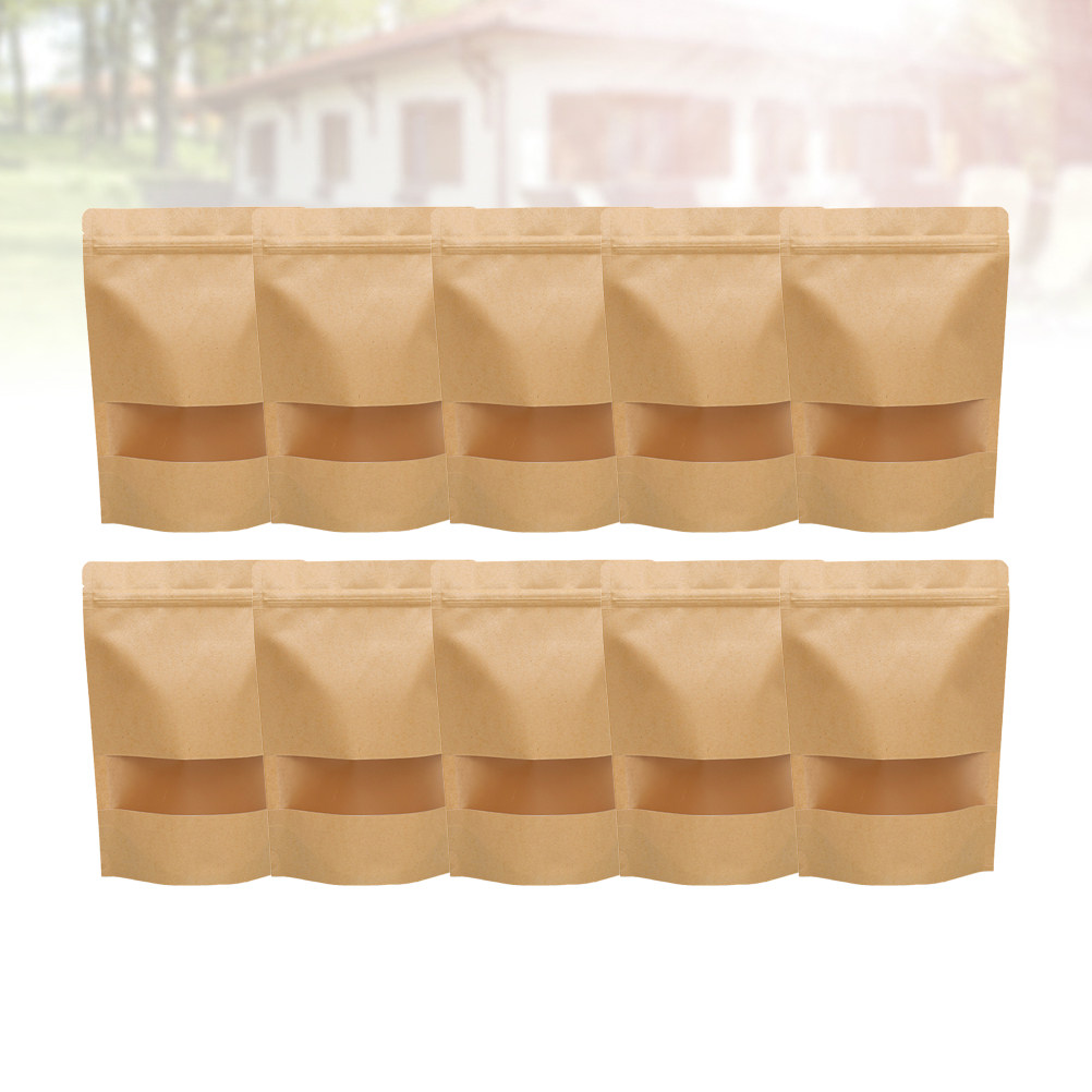 50Pcs Eco Friendly Kraft Paper - Food Storage Bag review and price