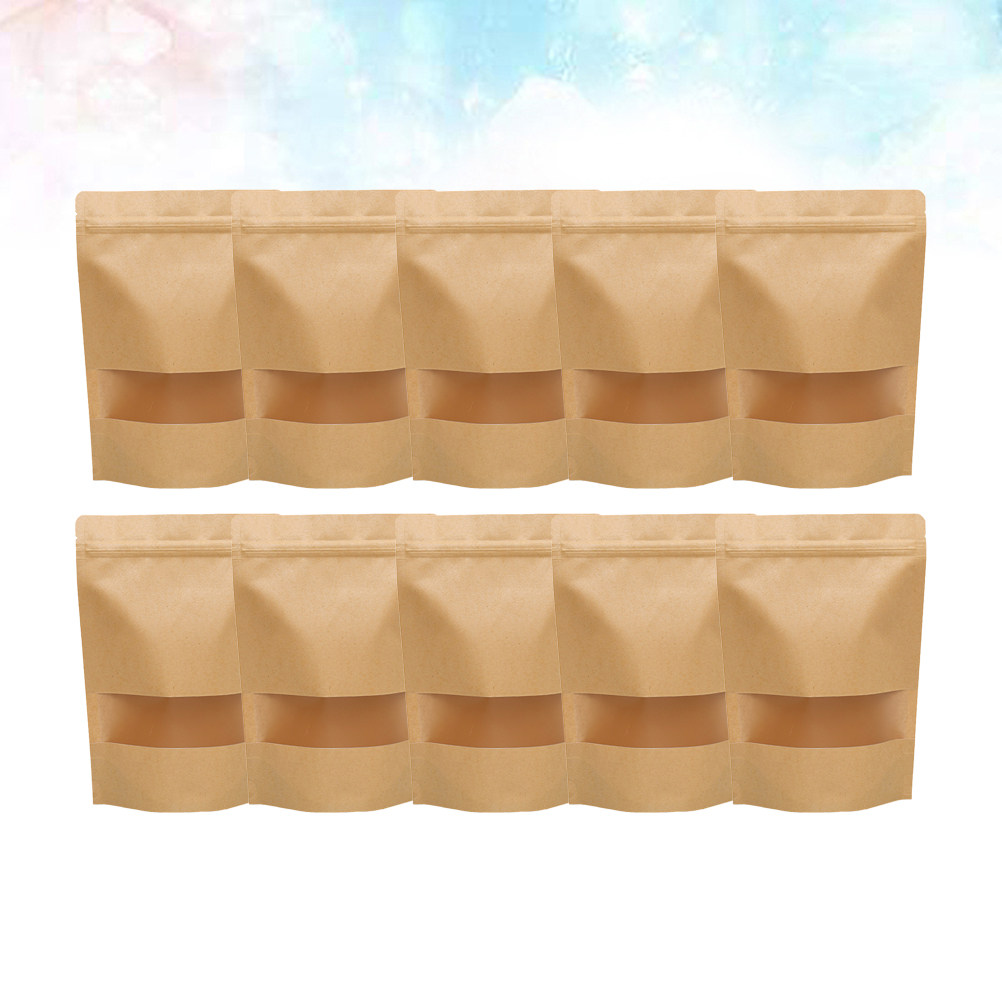 50Pcs Eco Friendly Kraft Paper - Food Storage Bag review and price