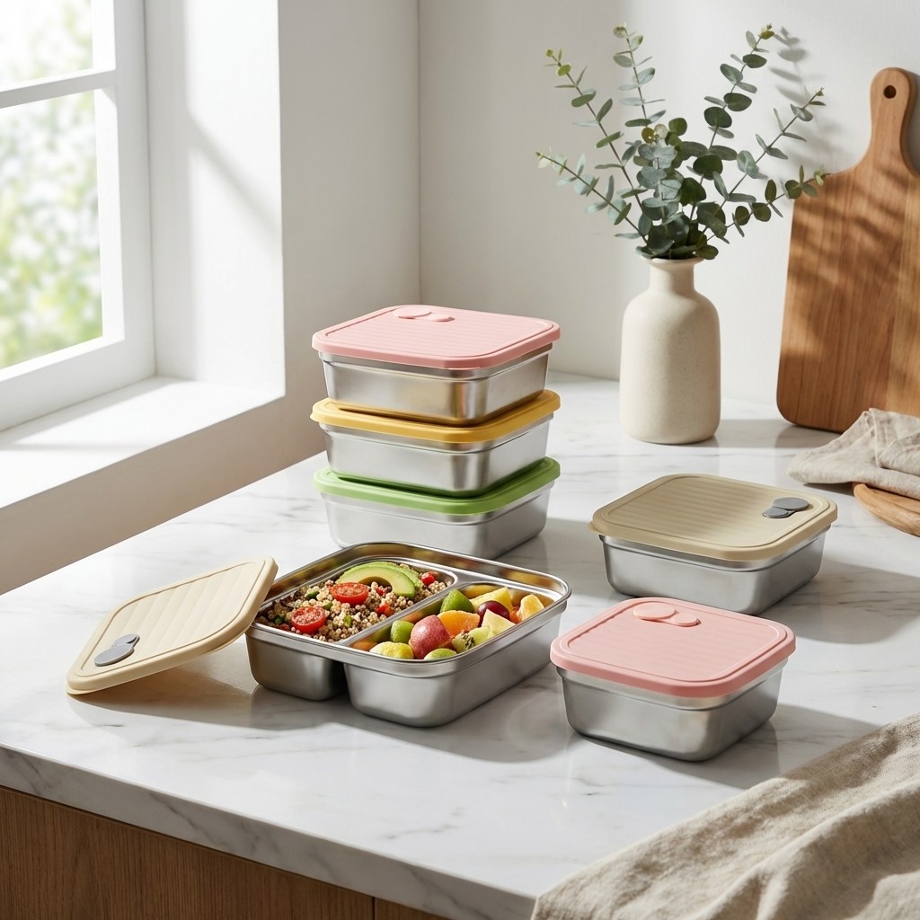 Fruit Vegetable Storage Contai - Portion Control Container review and price