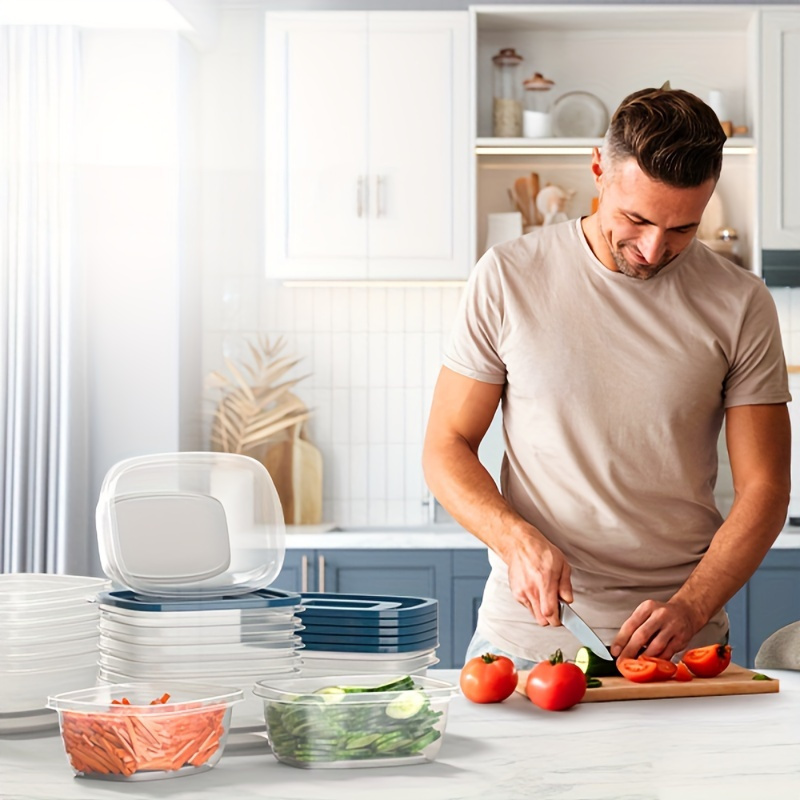 A Set of 6 Transparent Stackab - Food Storage With Colander review and price