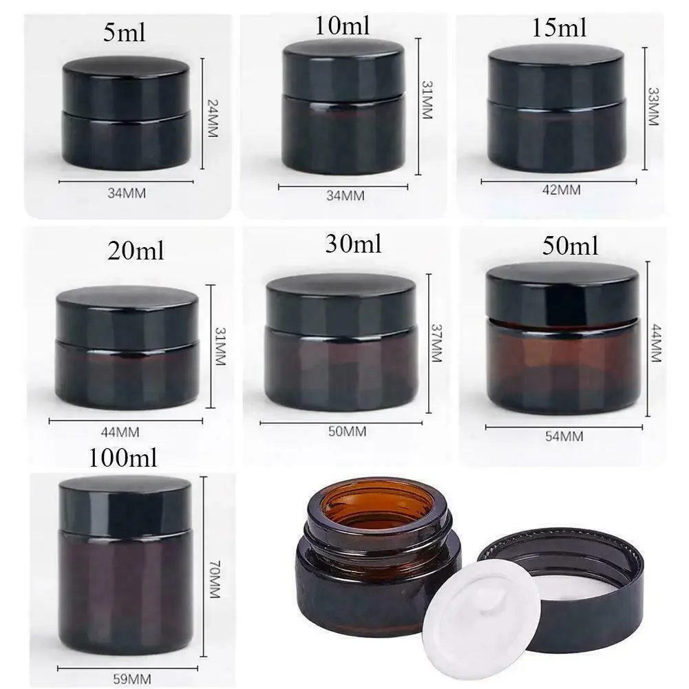 2pcs 5ml/10ml/15ml/20ml/30ml/5 - Food Storage Glass Set review and price