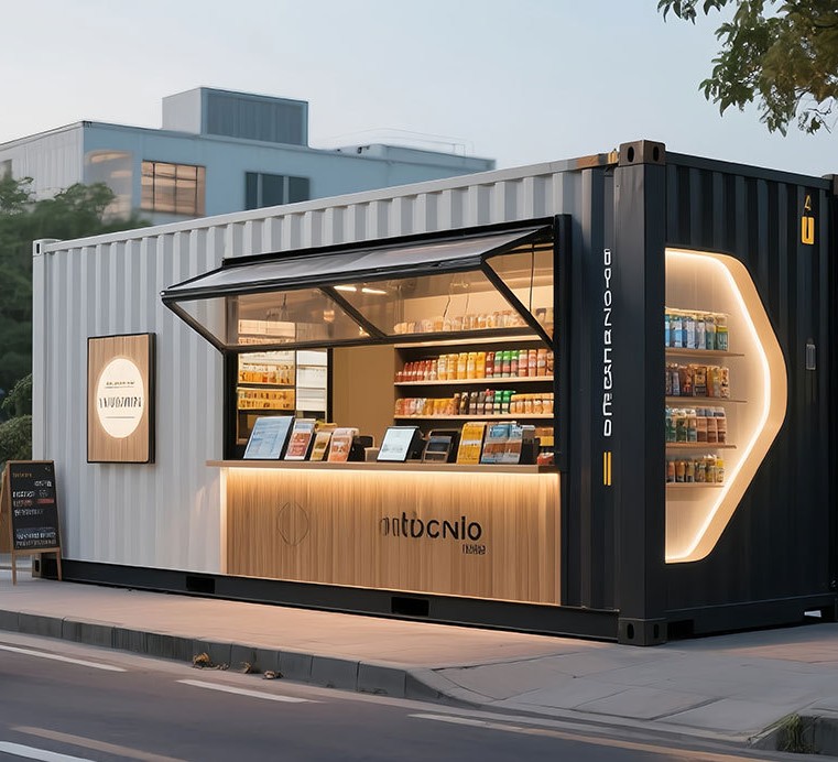 Prefab Container Coffee Shop M - Food Storage Warehouse review and price