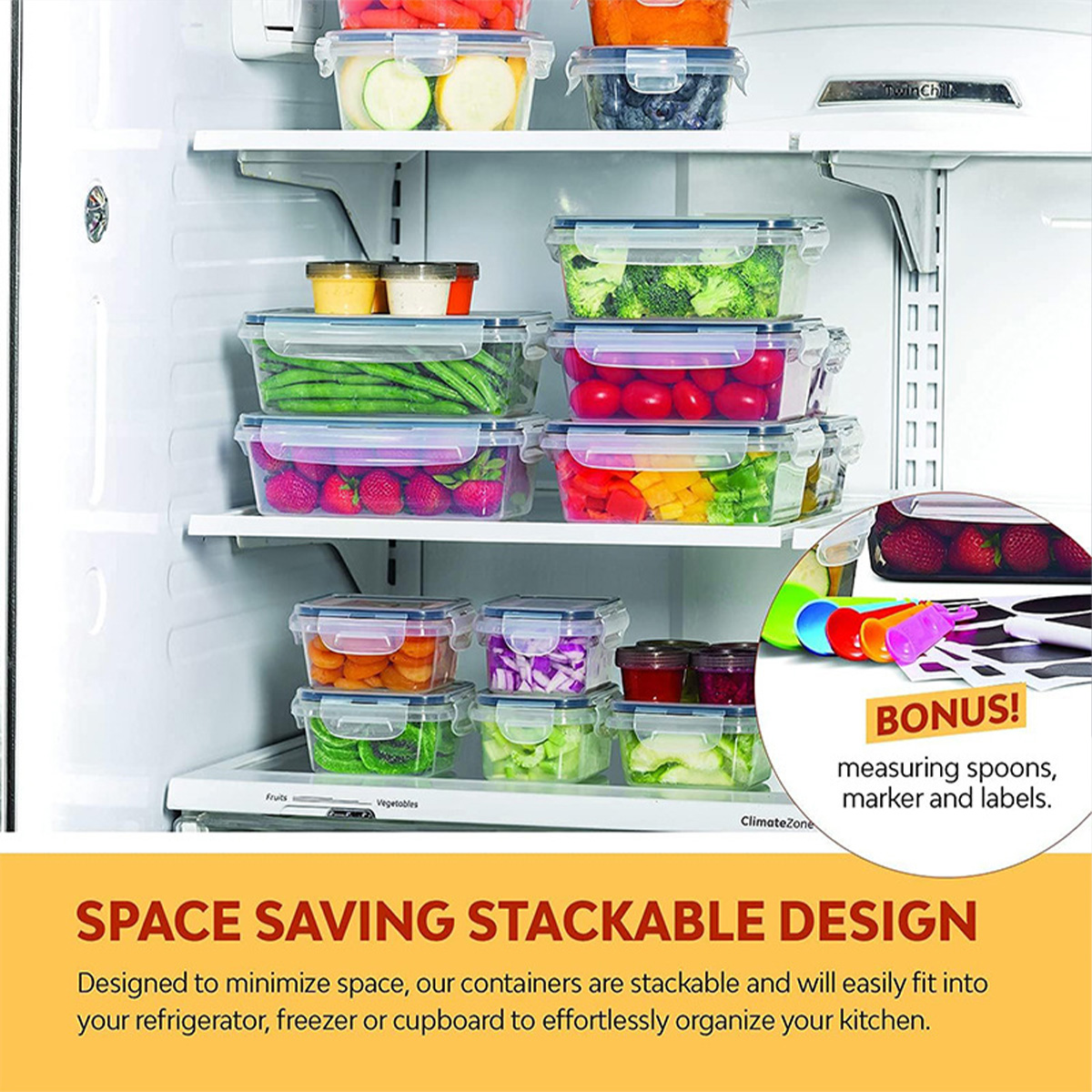 24Pcs/set Food Storage Box Set - Food Storage Kitchen Container Set review and price