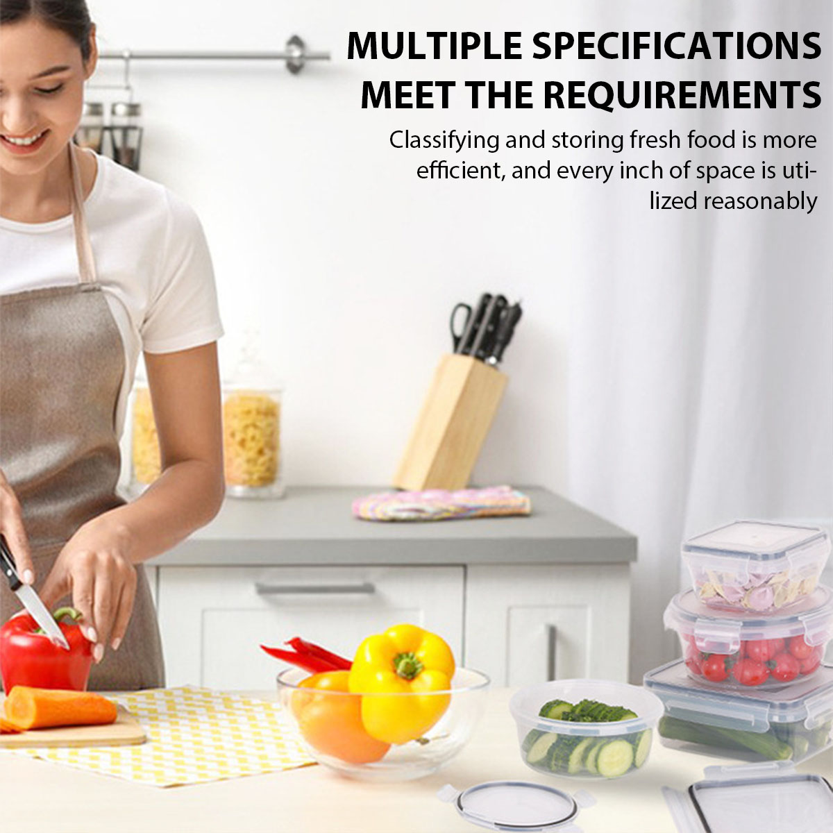 24Pcs/set Food Storage Box Set - Food Storage Kitchen Container Set review and price