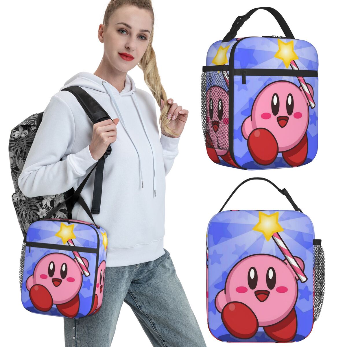 Pink Kirbys Funny Game Product - Food Storage In Cooler review and price
