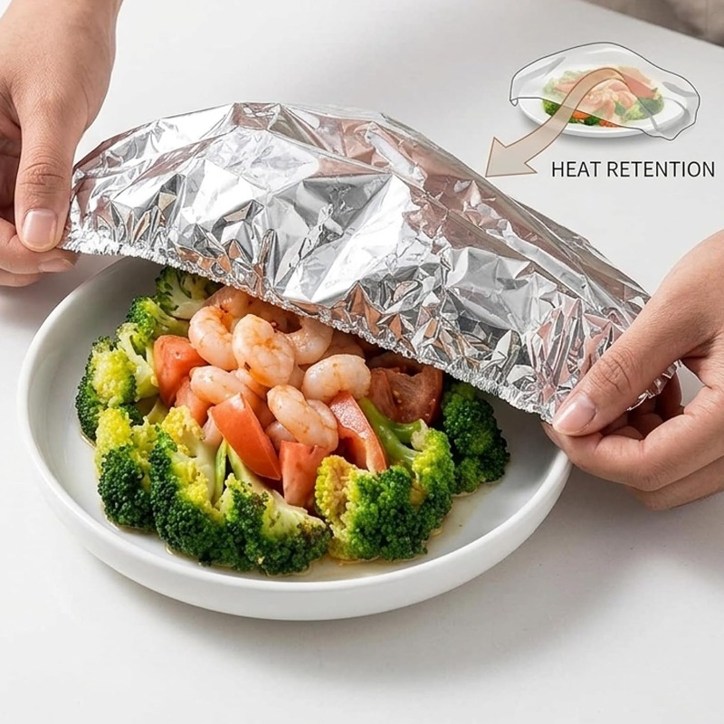 Aluminum Foil Insulation Cover - Food Storage With Colander review and price