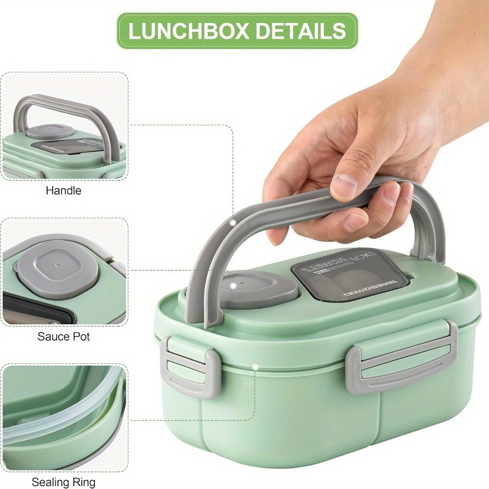 Bento Lunch Box Salad Containe - Glass Meal Prep Container review and price