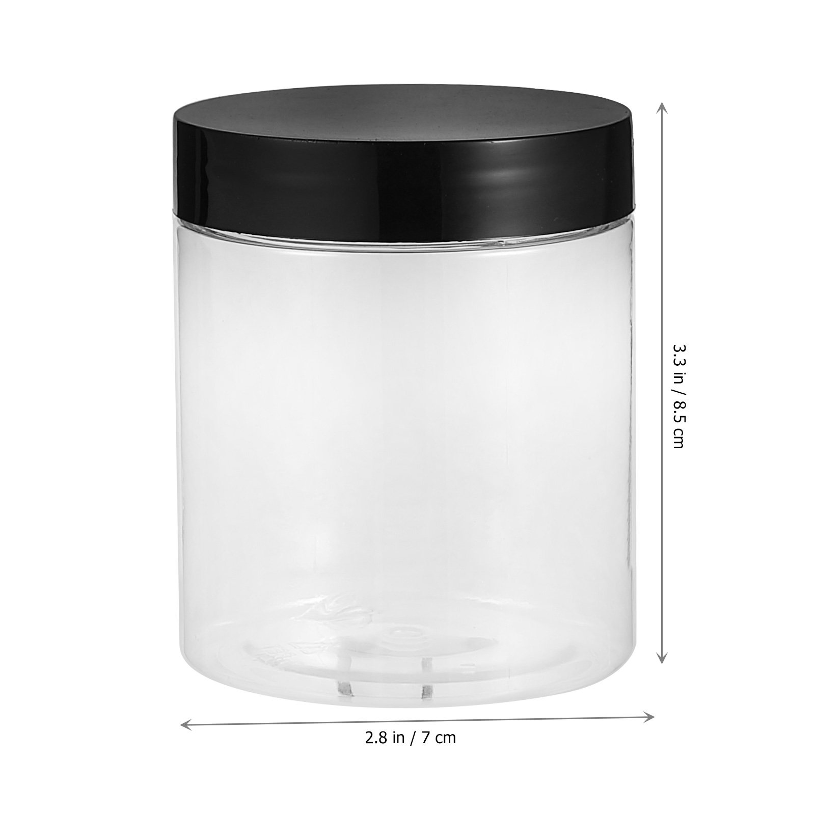 12Pcs Clear Plastic Storage Ja - Food Storage Plastic Container review and price
