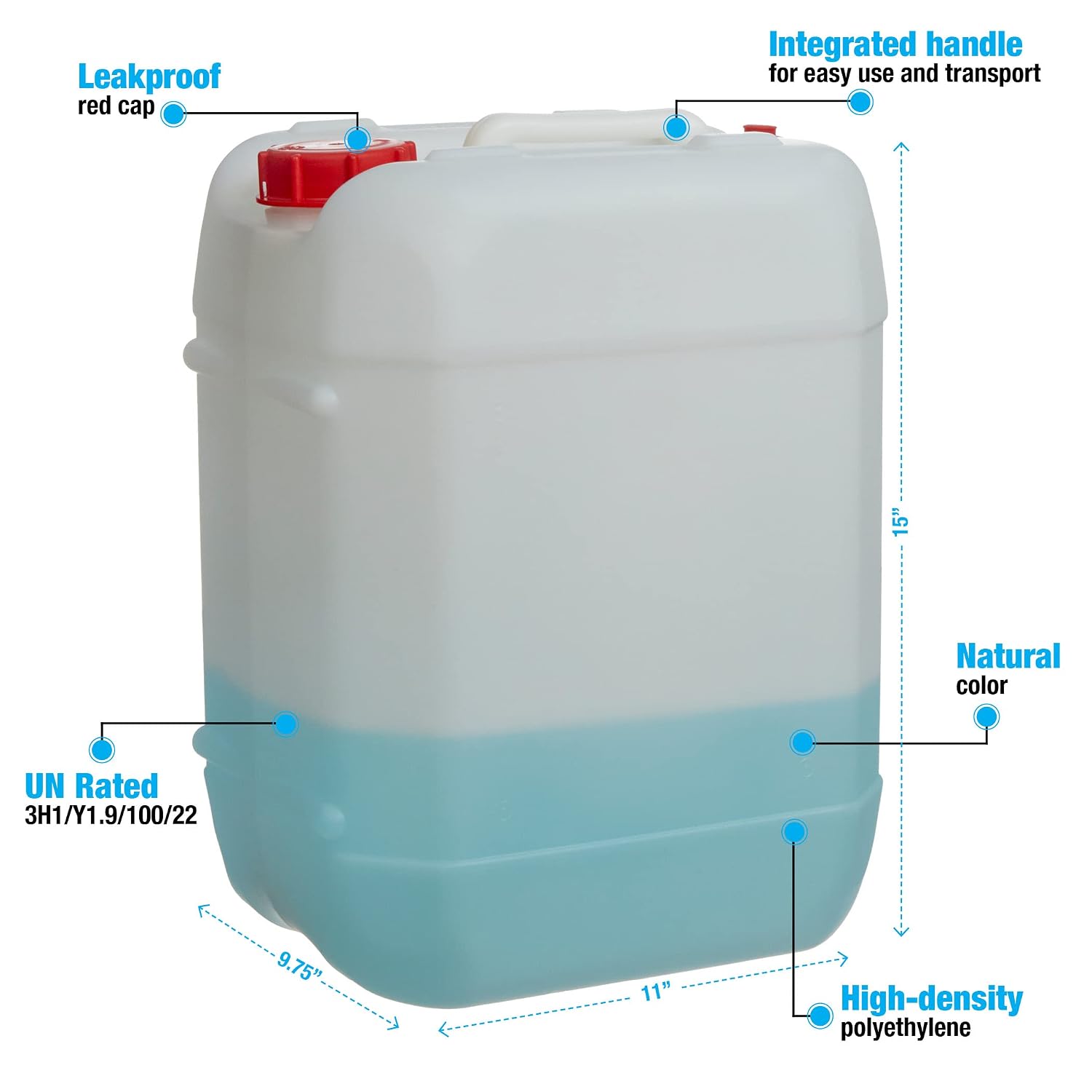 5 Gallon Stackable Plastic Car - Food Storage Plastic Container review and price