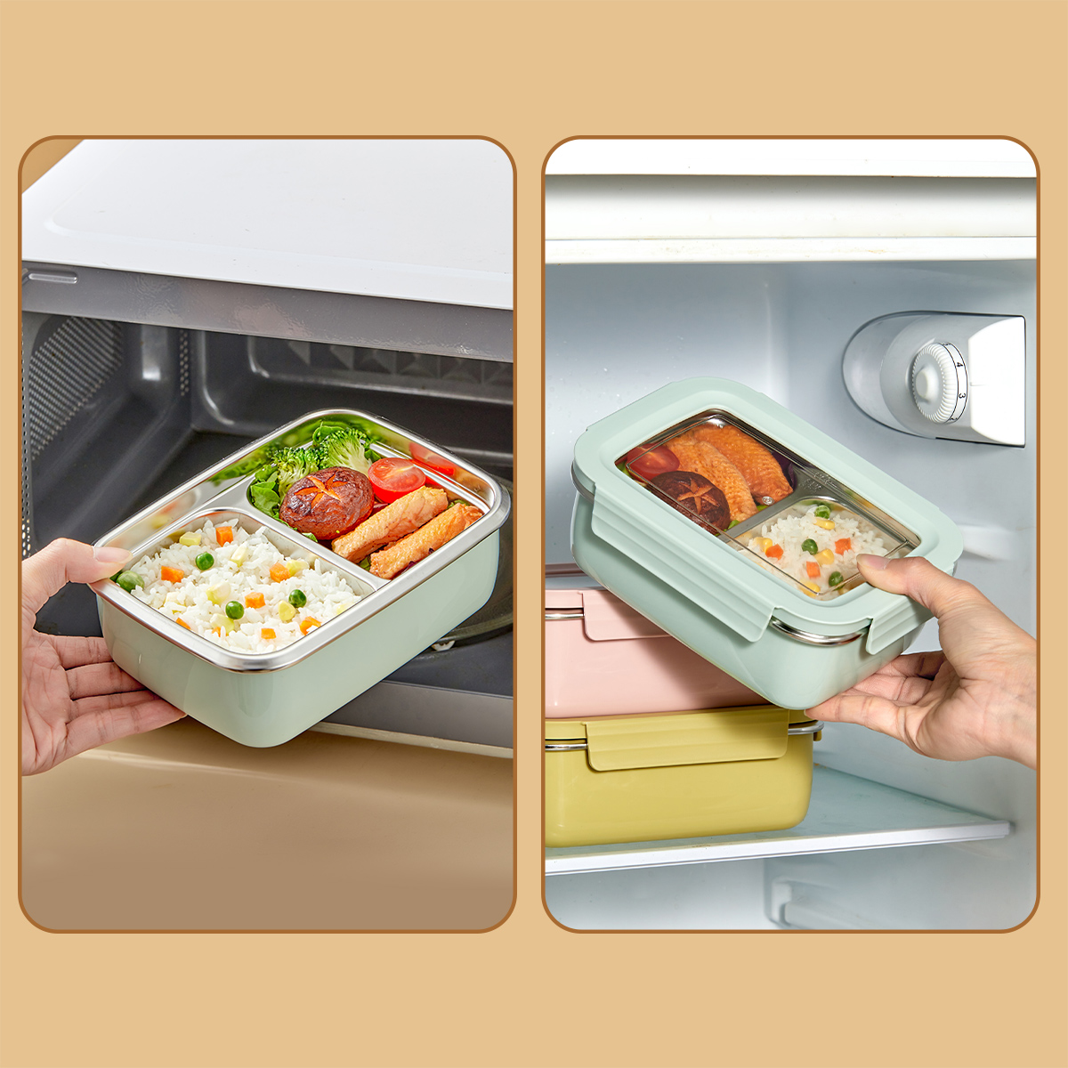 Microwave 304 Stainless Steel  - Glass Meal Prep Container review and price