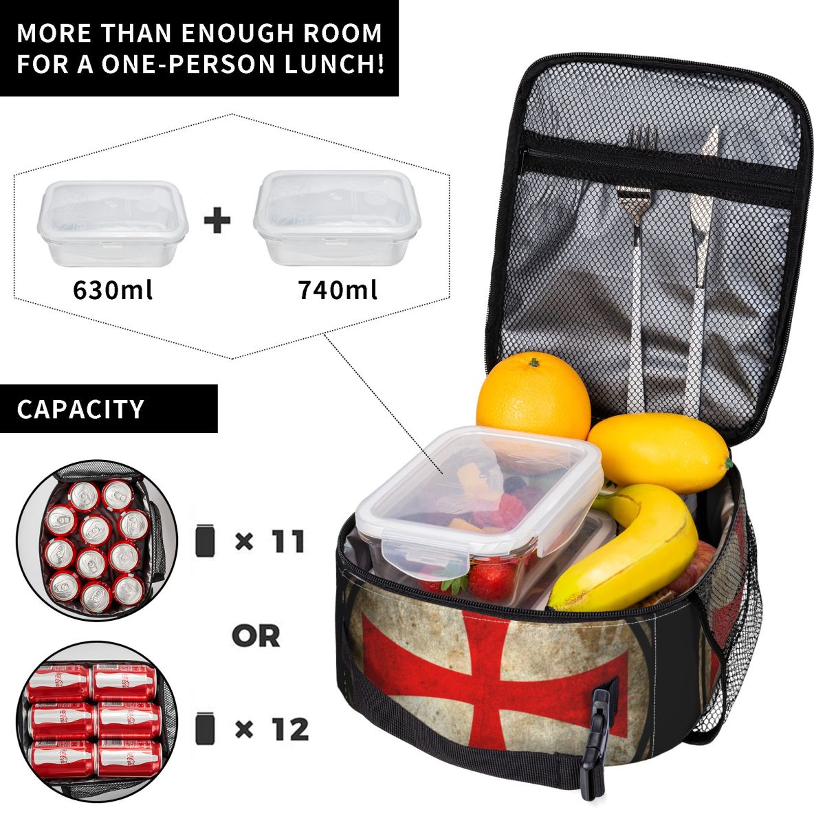 Templar Knight Jerusalem Cross - Food Storage Medieval review and price