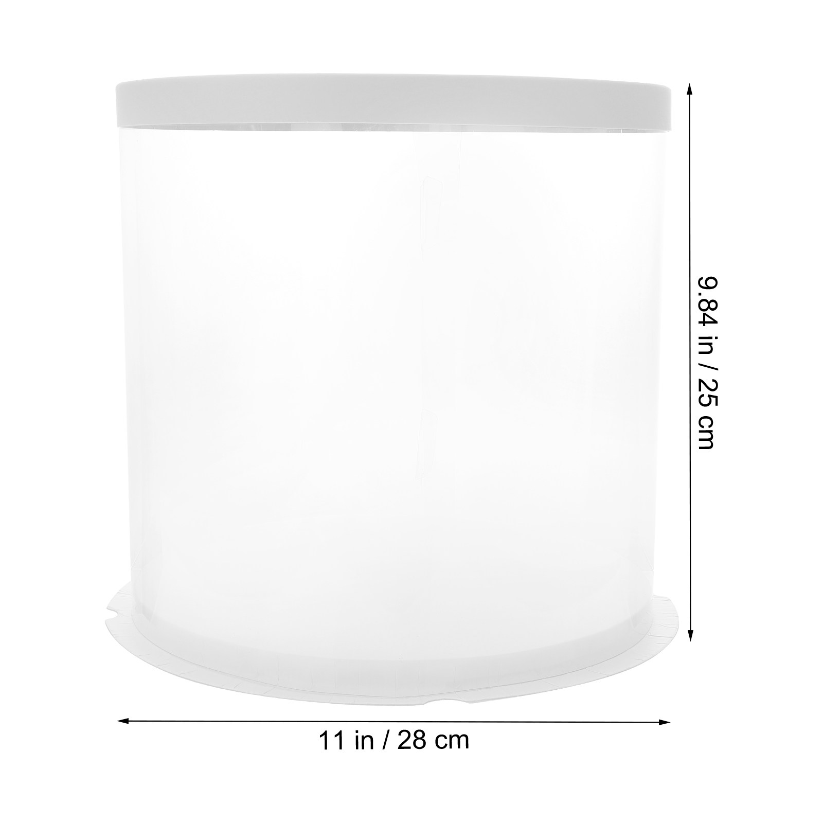 1Pcs Cake Box Eco Friendly Tra - Food Storage Plastic Container review and price