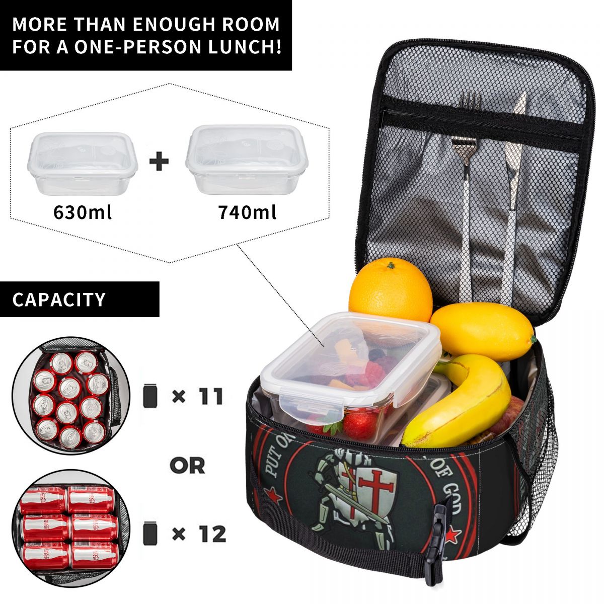 Templar Knight Jerusalem Cross - Food Storage Medieval review and price