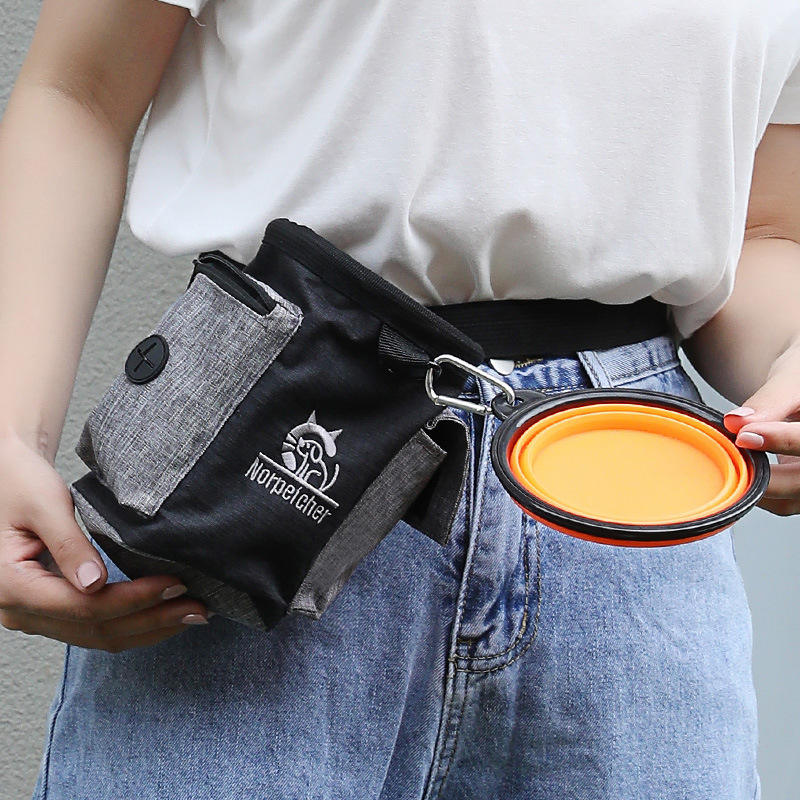 Pet Training Fanny Pack Walkin - Food Storage Bag review and price