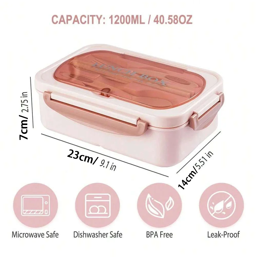 Bento Box Adult Lunch Box, Con - Glass Meal Prep Container review and price