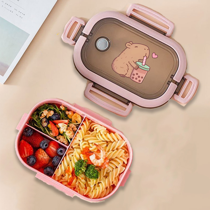 Capybara Bento Lunch Box Anime - Food Storage Boxes review and price