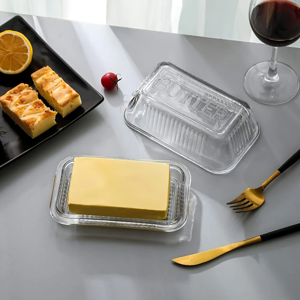 Creative Clear Butter Dish Wit - Glass Meal Prep Container review and price