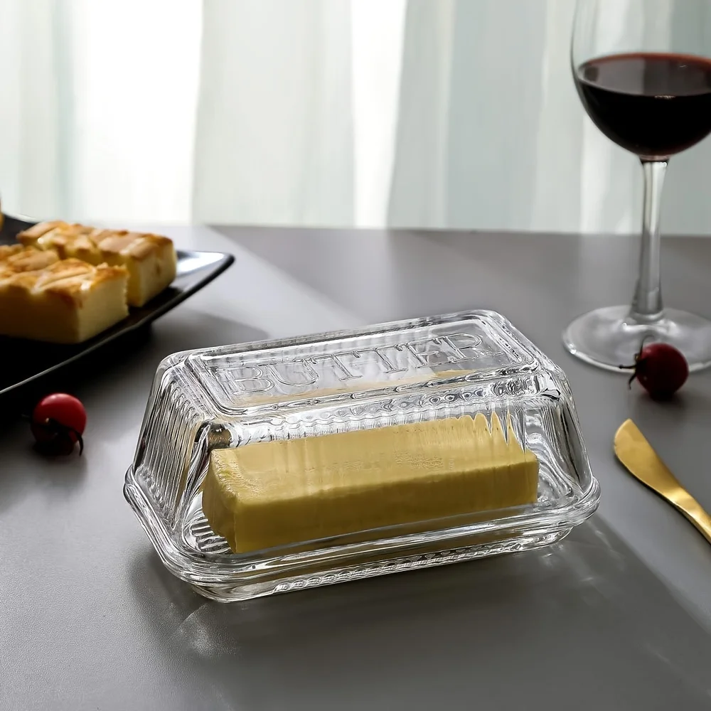 Creative Clear Butter Dish Wit - Glass Meal Prep Container review and price