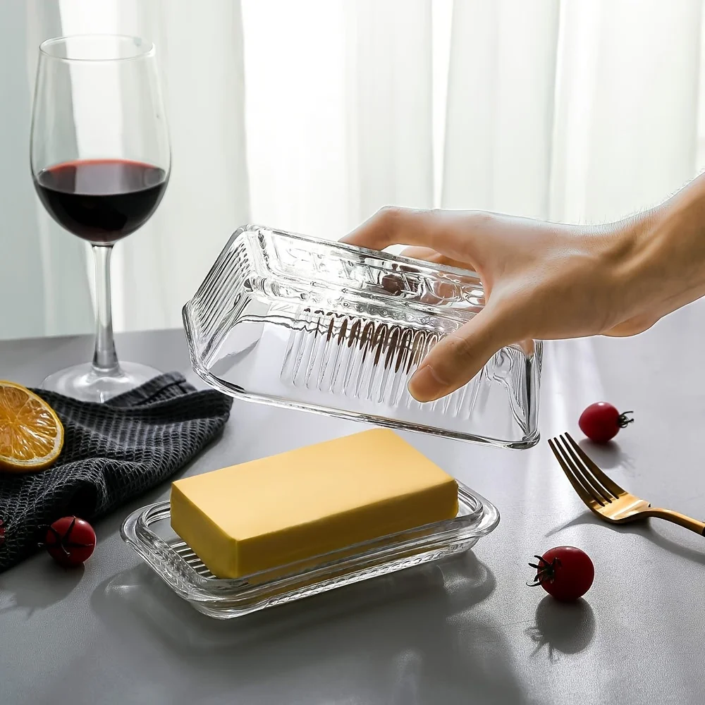 Creative Clear Butter Dish Wit - Glass Meal Prep Container review and price