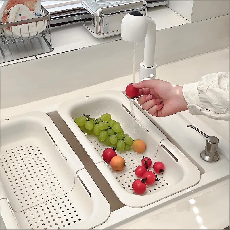 ●Telescopic Drain Basket, Ligh - Food Storage Non Toxic review and price