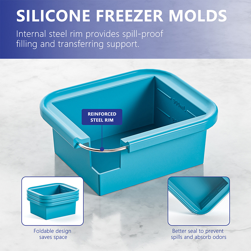 Silicone Freezing Tray With Pl - Food Storage Not Plastic review and price