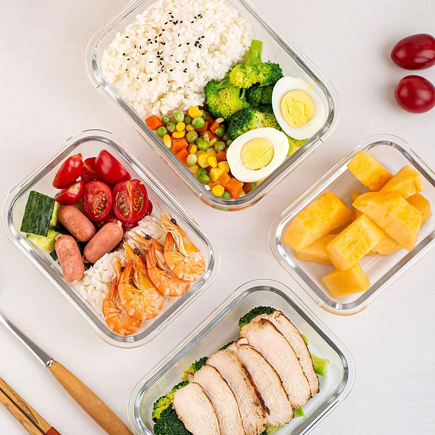 10 Pack Glass Meal Prep Contai - Glass Meal Prep Container review and price