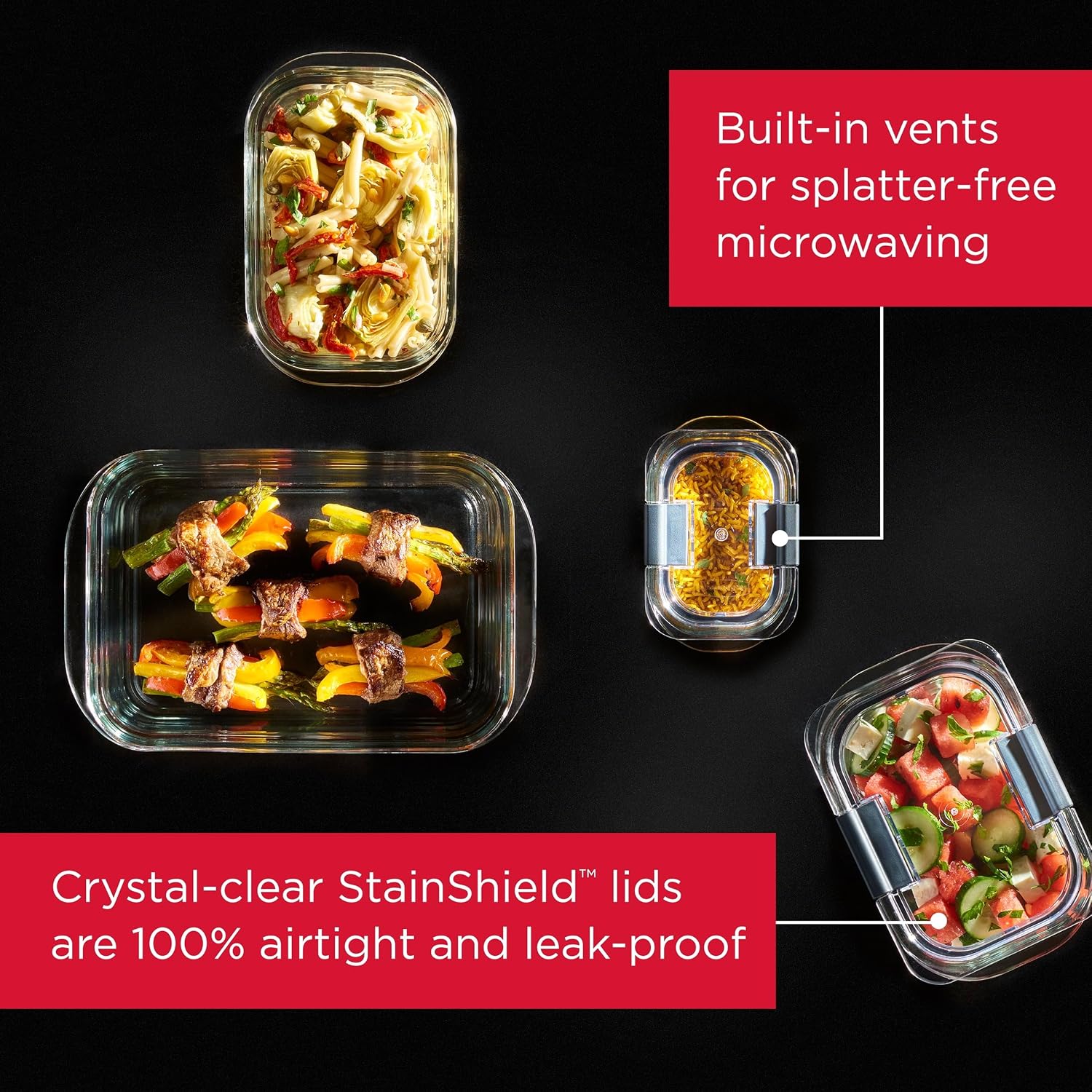 Brilliance Glass Food Storage  - Food Storage Glass Set review and price