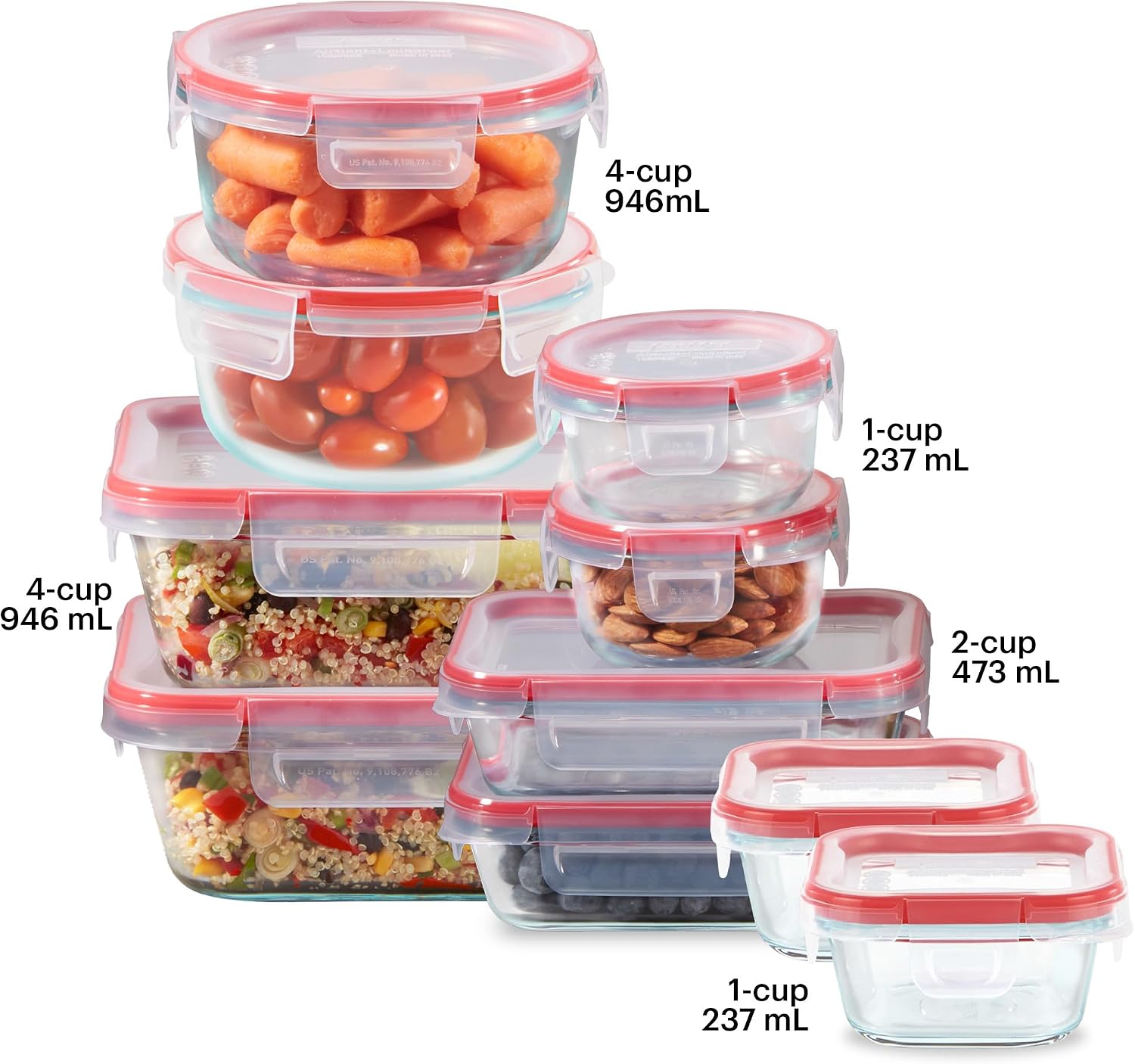 Freshlock (10-Pack) Mixed Size - Food Storage Non Toxic review and price