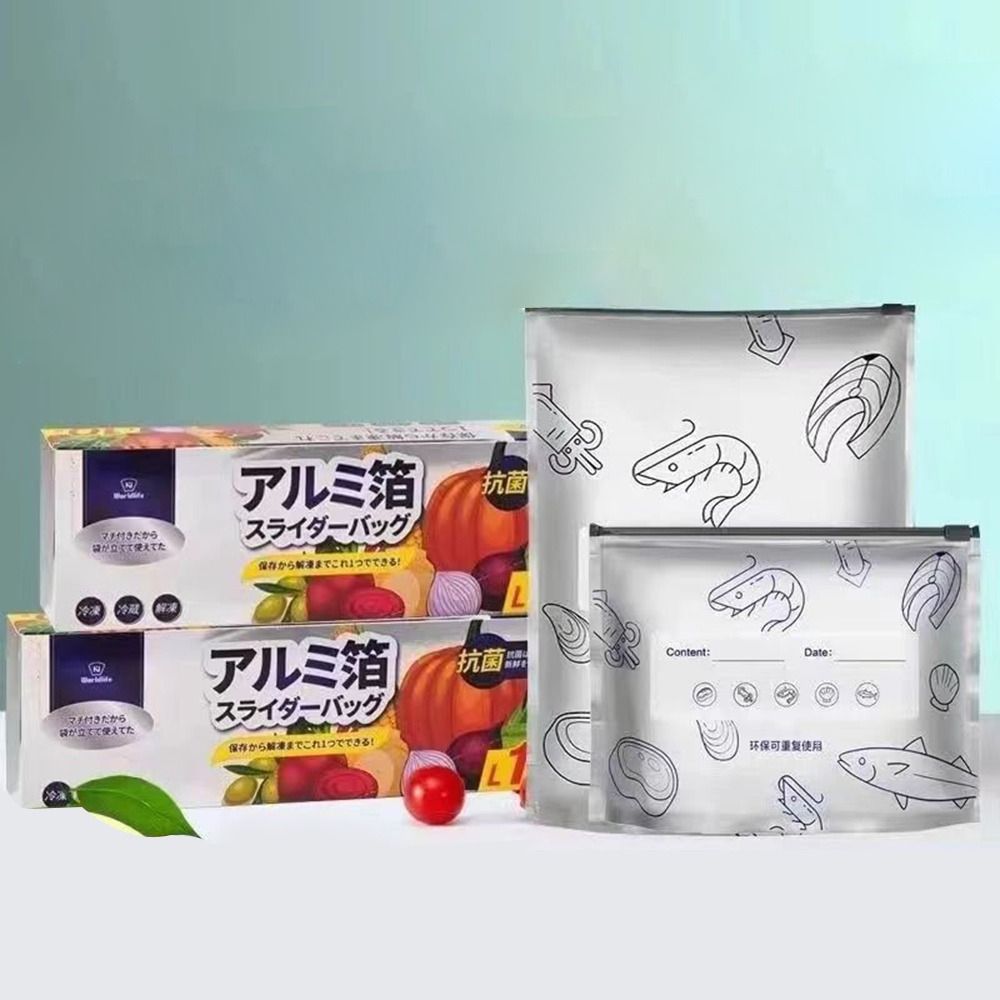 10Pcs/Bag Large Capacity Alumi - Food Storage Bag review and price