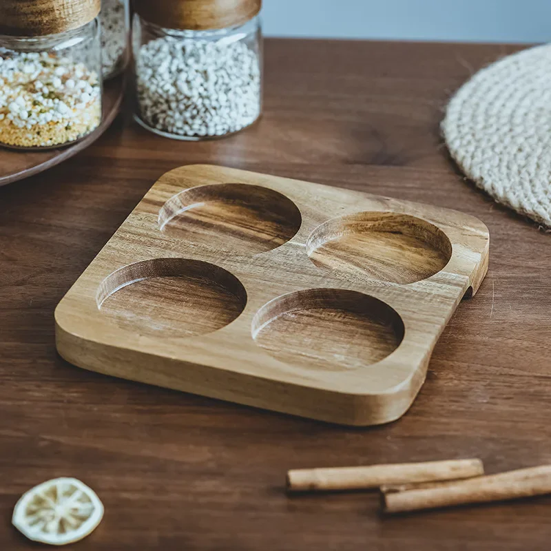 Wood Lid Orgnizer Glass Airtig - Food Storage Glass Set review and price