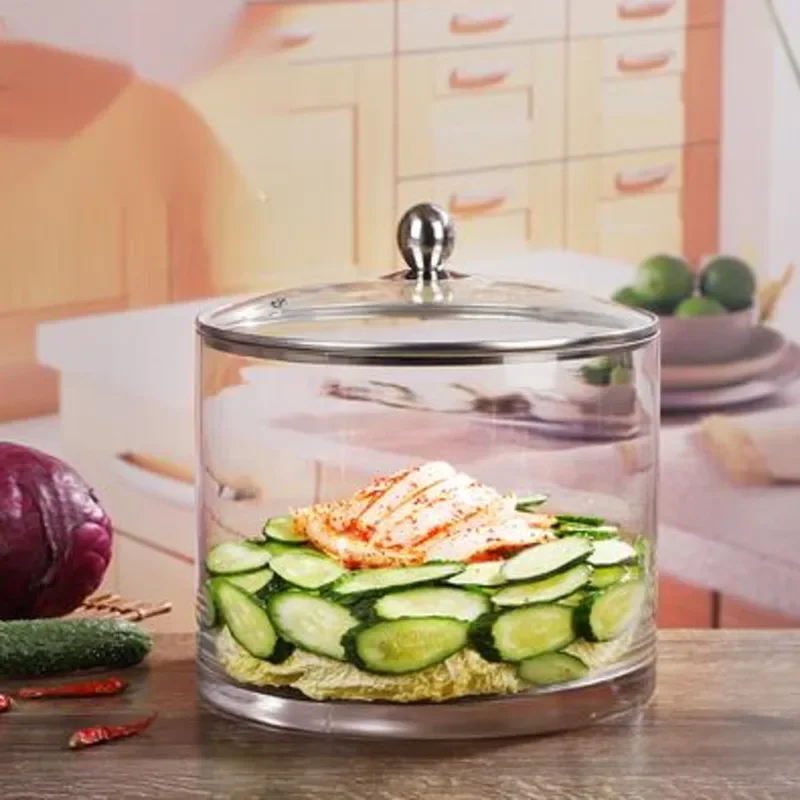 Thick Glass Pickle Jar with Li - Food Storage For Long Term review and price