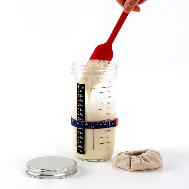 Food Storage Jar Kit  Sourdoug - Food Storage Glass Set review and price