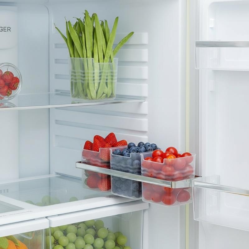 4Pcs Food Grade Refrigerator S - Food Storage Plastic Container review and price