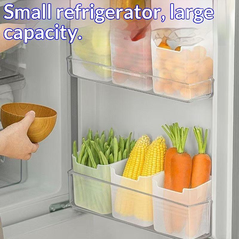 4Pcs Food Grade Refrigerator S - Food Storage Plastic Container review and price