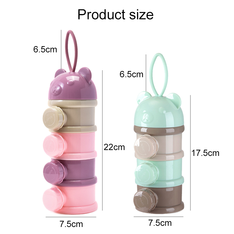 3/4Layer Baby Portable Baby Fo - Portion Control Container review and price