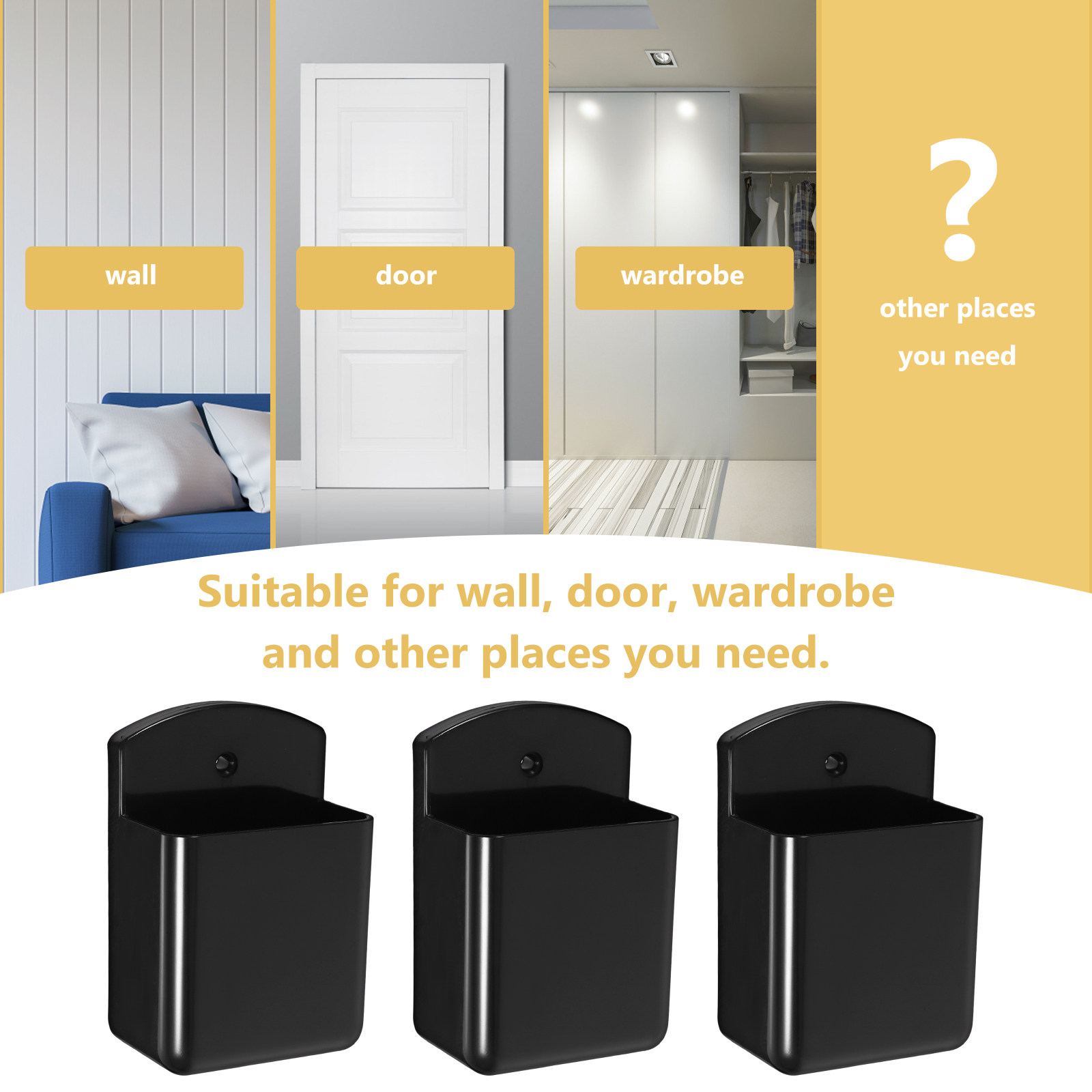 3 Sets Wall Remote Controller  - Food Storage Boxes review and price