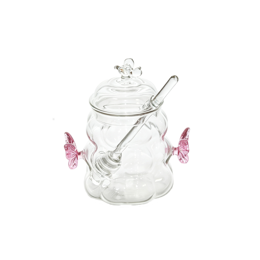 High Borosilicate Glass Honey  - Food Storage Glass Set review and price